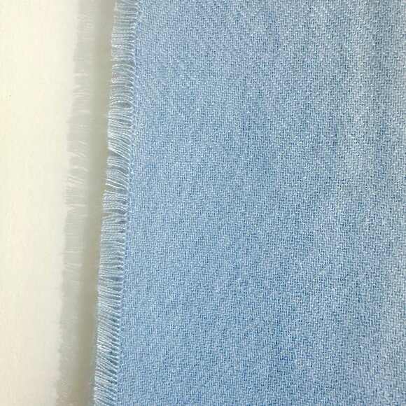 Powder Blue Shawl - Picture 7 of 11